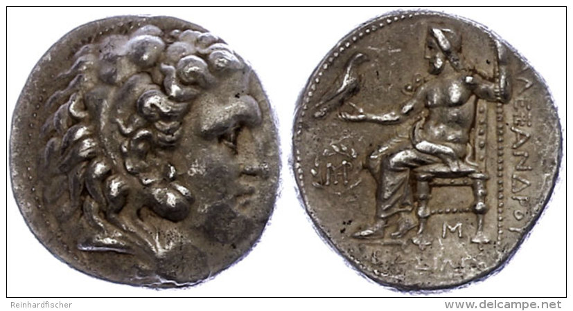 Makedonien, Babylon, Tetradrachme (16,94g), Postum, 317-311 V. Chr., Alexander III. Av: Herakleskopf Mit... - Zonder Classificatie