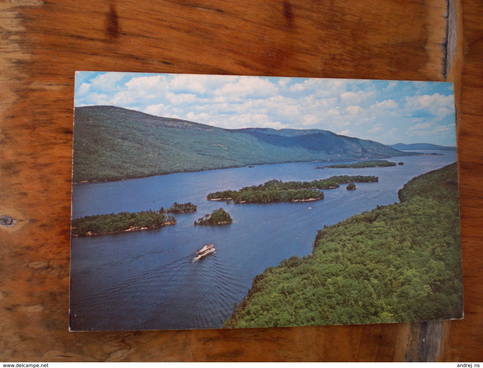 Cruise Ship On Lake George In The Adirondacks Of New York 1969 - Adirondack