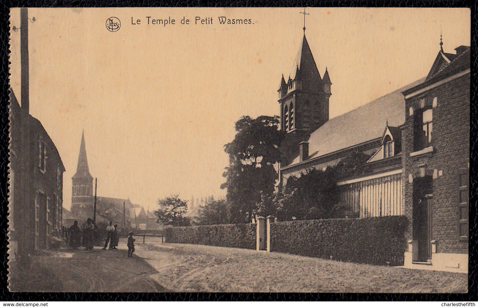 LE TEMPLE DE PETIT WASMES 1925 - Assez Rare ! - Colfontaine