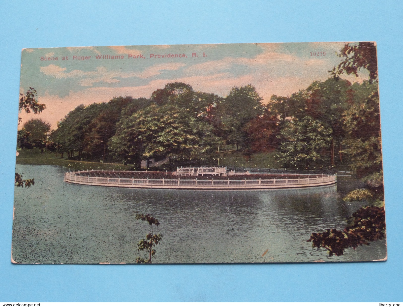 Scene At Roger Williams Park Providence R. I. () Anno 1911 ( Zie Foto Details ) !! - Providence