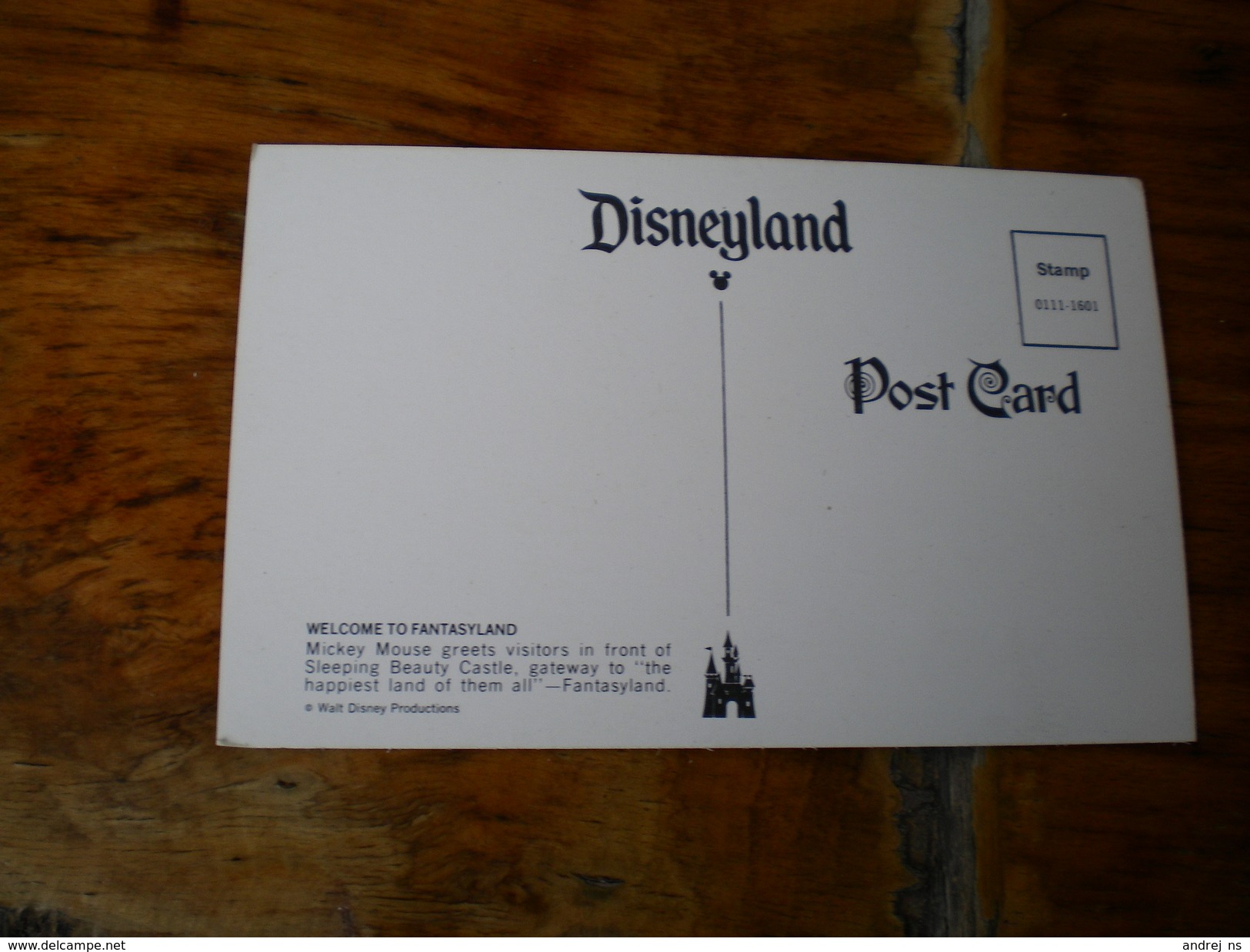 Disneyland  Welcome To Fantasyland - Disneyland