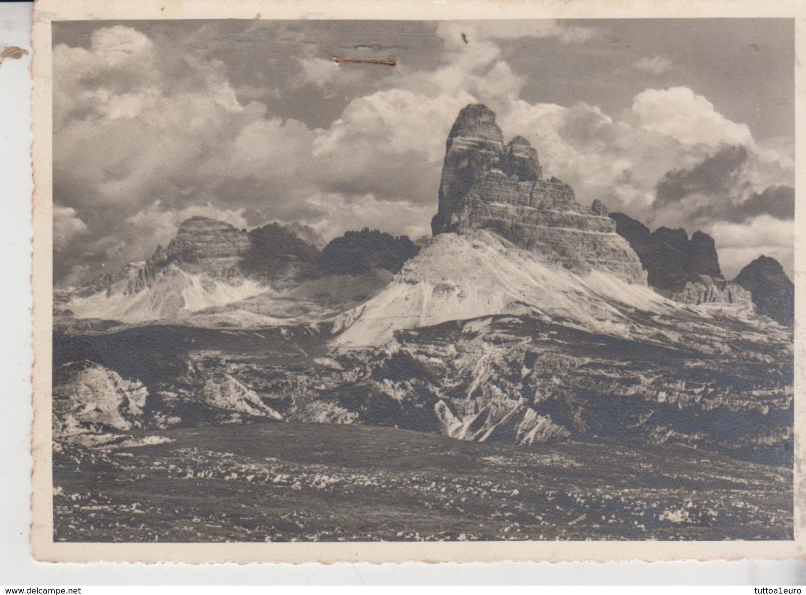 Tre Cime Di Lavaredo Dal Monte Piano 1943  Vg - Bolzano (Bozen)