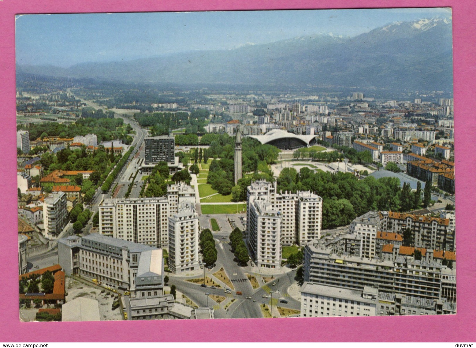 38 Isere Grenoble Lot De 3 Cartes De Vue Aerienne ( 6 Scans ) - Grenoble