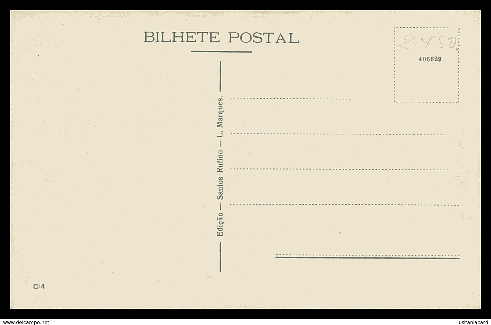 LOURENÇO MARQUES - Consulado Inglês(Pto. E Bco.)  ( Ed. Santos Rufino Nº C/4) Carte Postale - Mozambique