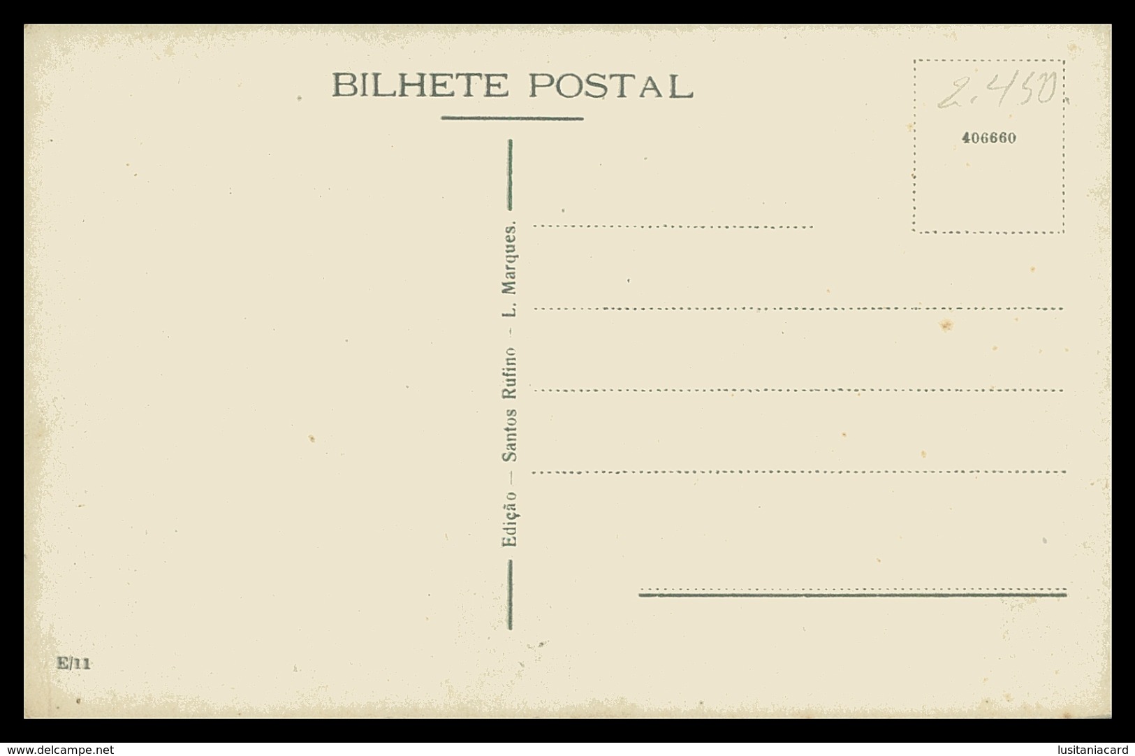 LOURENÇO MARQUES - Aspecto Parcial Da Cidade ( Ed. Santos Rufino Nº E/11) Carte Postale - Mozambico