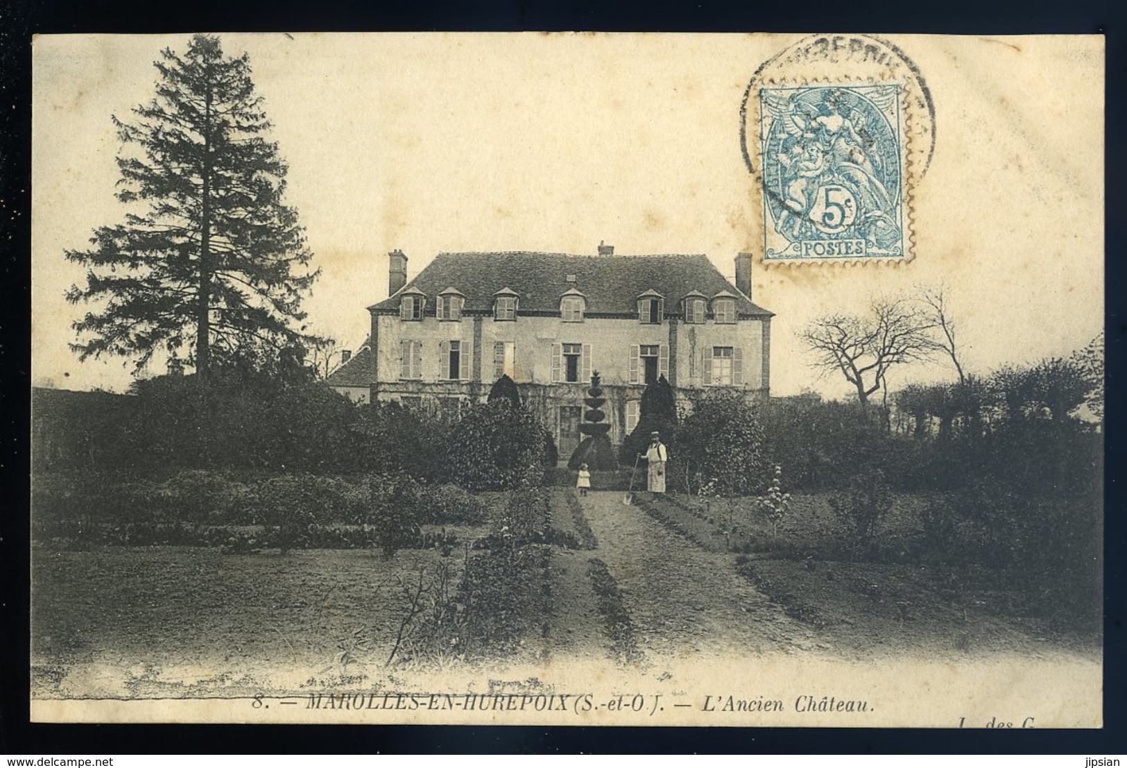 Cpa Du 91 Marolles En Hurepoix L' Ancien Château  Canton De  Brétigny  YPO1 - Bretigny Sur Orge