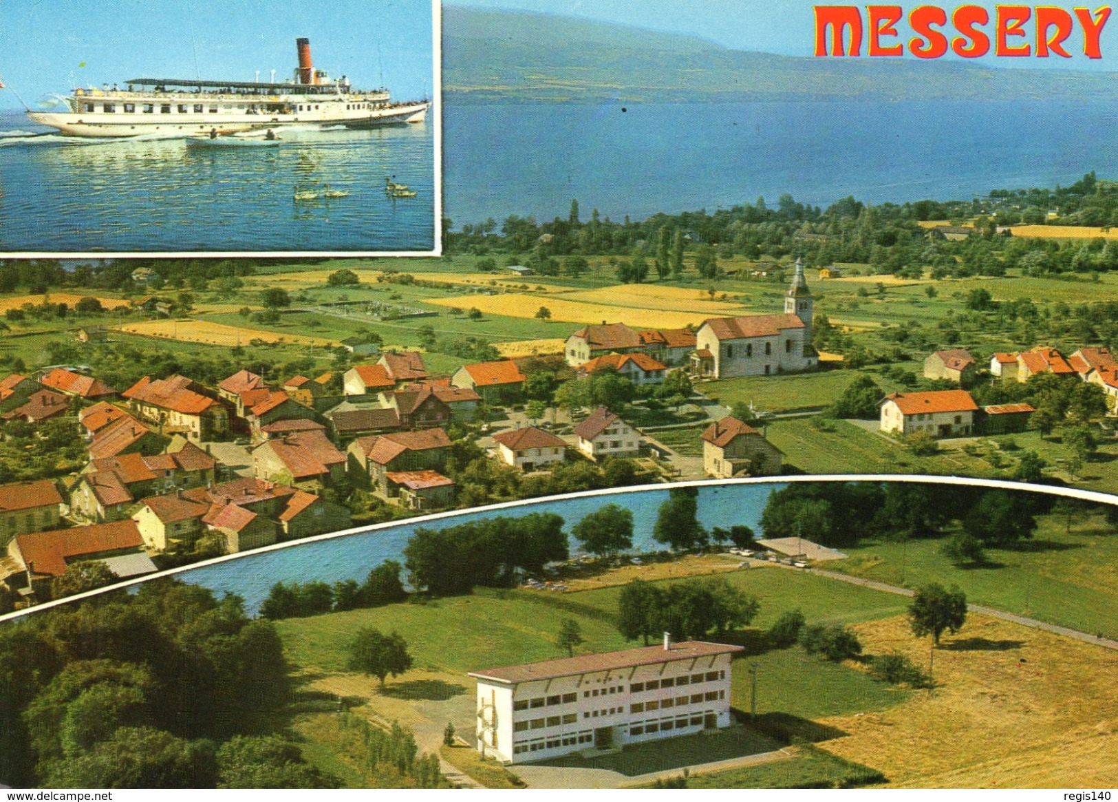 Haute-Savoie - MESSERY - Vues Aériennes - Et Le Lac Léman - Messery