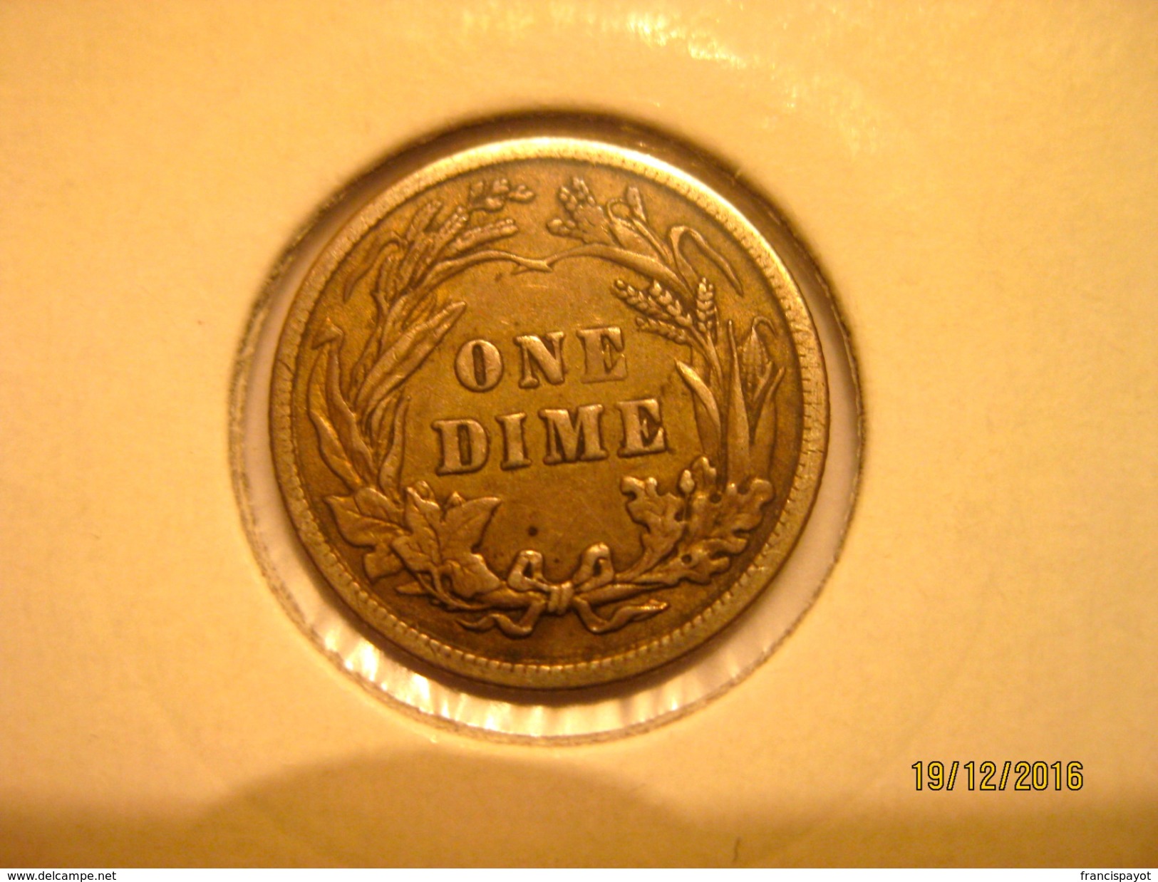 USA Dime 1914 (silver) - 1892-1916: Barber