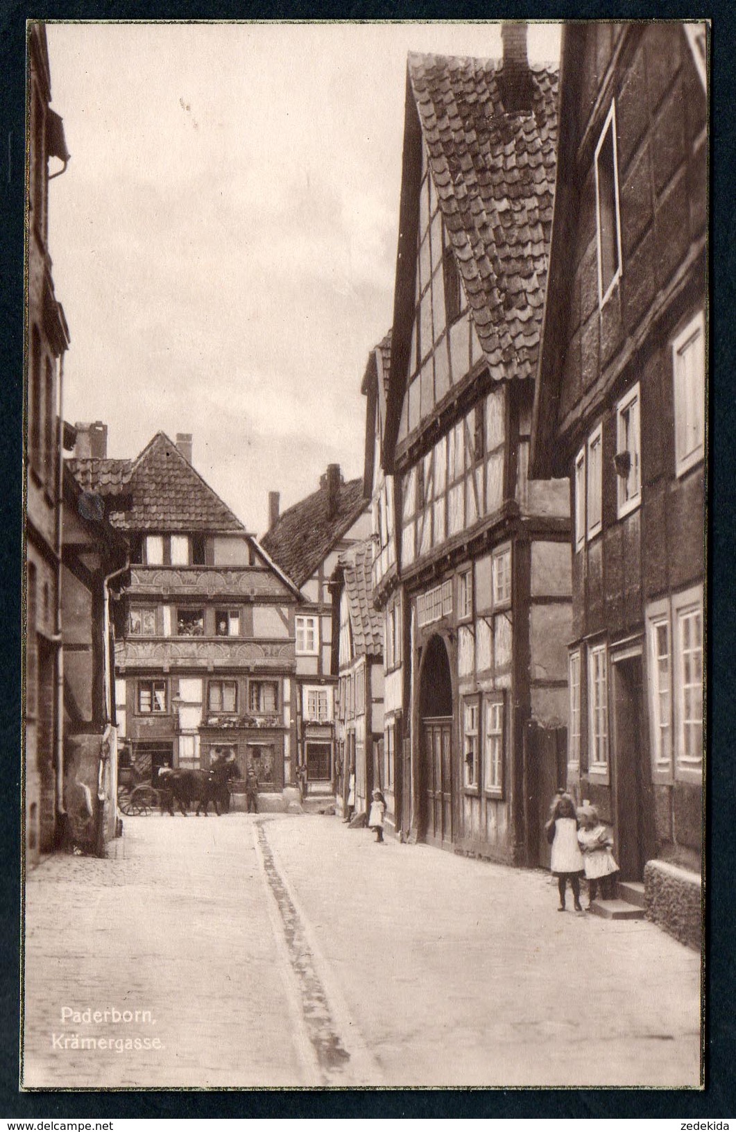 8797 - Alte Foto Ansichtskarte - Paderborn - Krämergasse - N. Gel Trinks - Paderborn