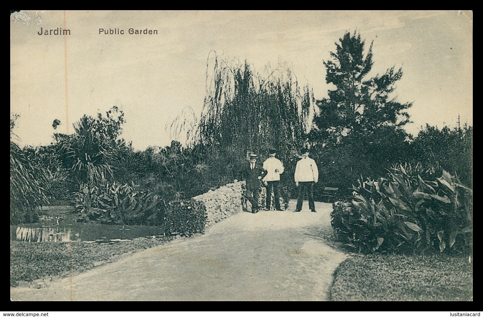 LOURENÇO MARQUES - Public Garden ( Ed. Spanos & Tsitsias Nº 6745) Carte Postale - Mozambique