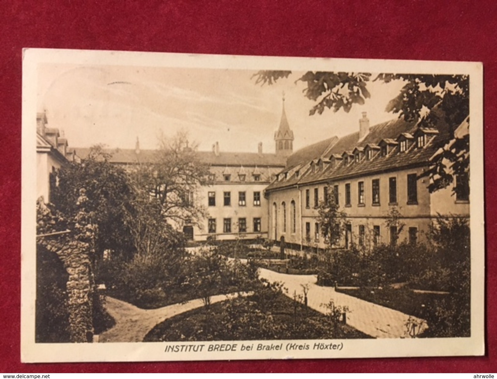 AK Institut Brede Bei Brakel Kreis Höxter 1917 - Brakel