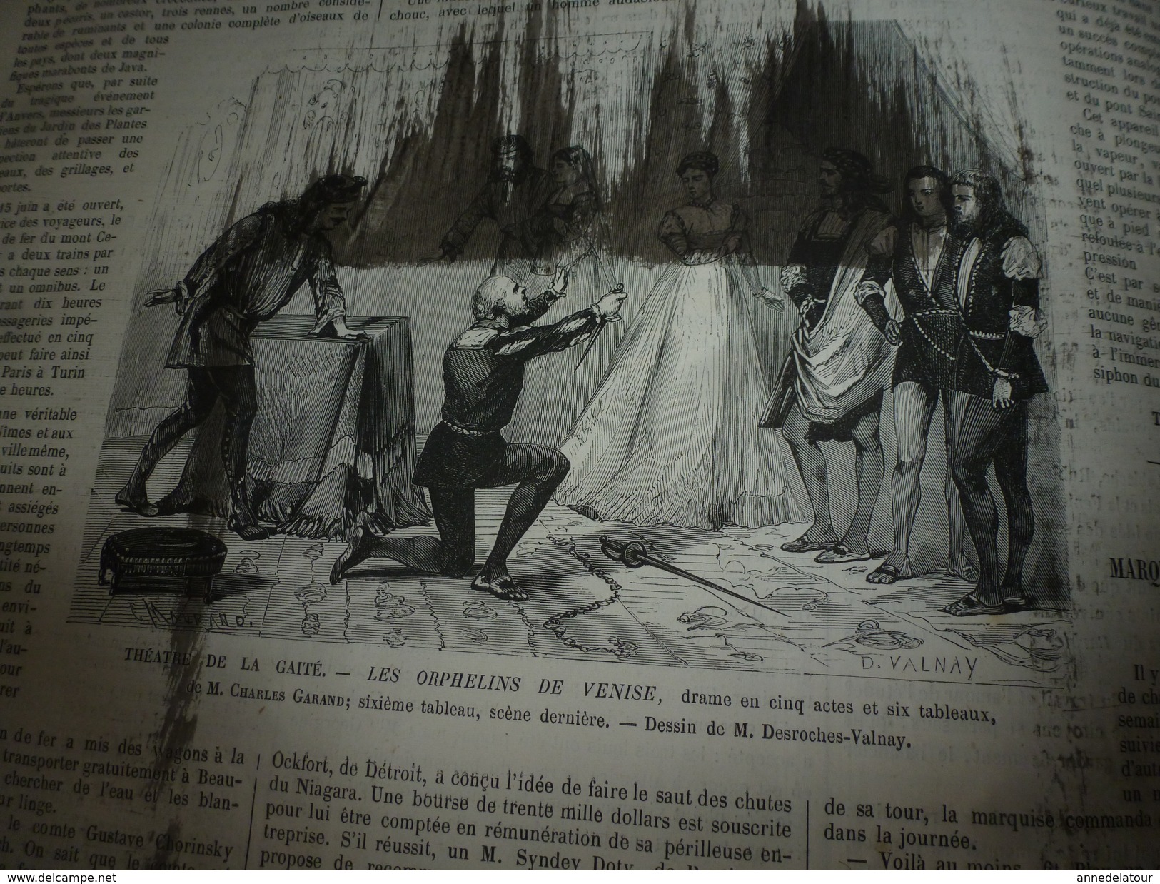 1868 Course chevaux;Wiesbaden;Venise;Route de la GEMMI en Suisse; Agnès de Salm-Salm; La ROMAIKA (danse grecque); etc