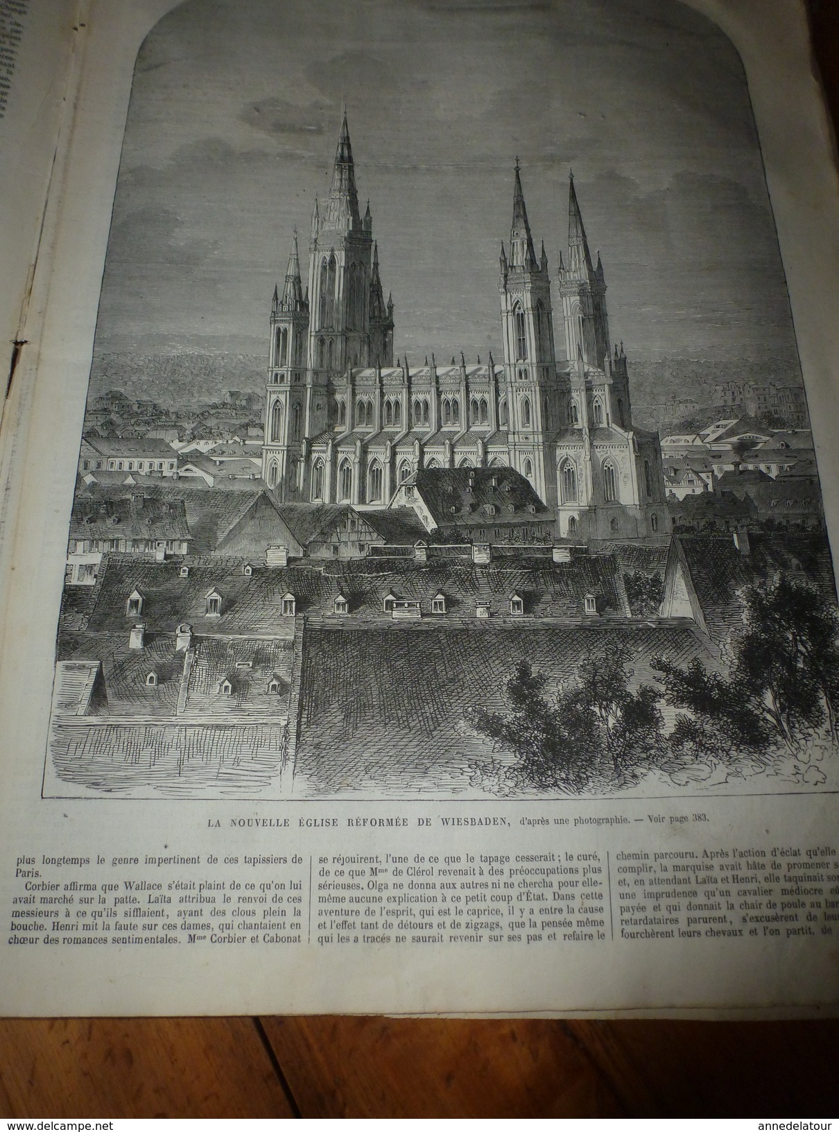 1868 Course chevaux;Wiesbaden;Venise;Route de la GEMMI en Suisse; Agnès de Salm-Salm; La ROMAIKA (danse grecque); etc