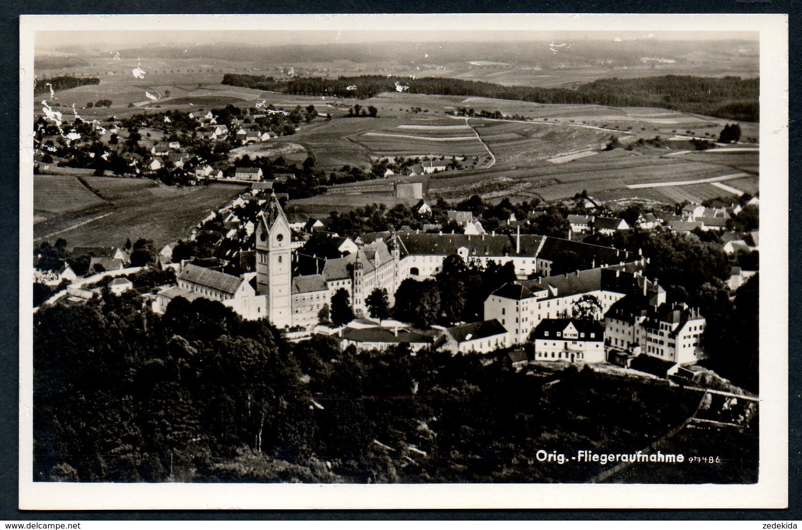 8924 - Alte Foto Ansichtskarte - Scheyern - Fliegeraufnahme Luftbild - RLM 8105 - Pfaffenhofen