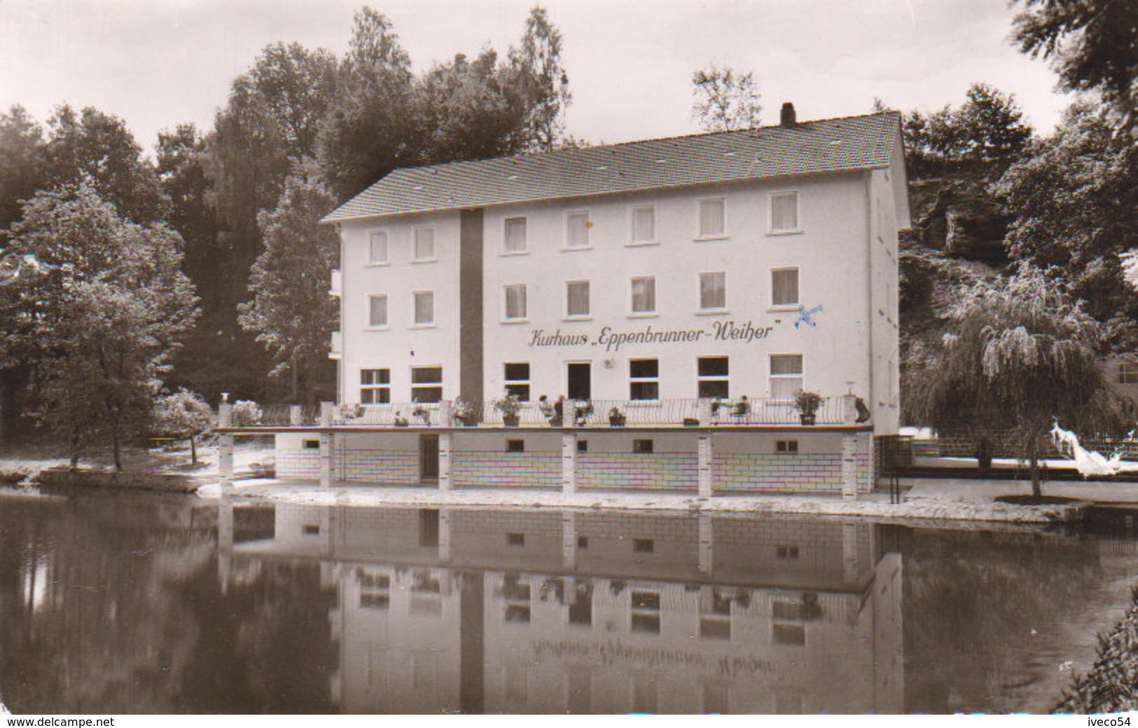 1968 Eppenbrunn : Pfalz  - Kurhaus Eppenbrunner - Weiher - Pirmasens