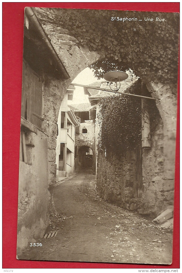 PRD-17  Lavaux St.-Saphorin Une Ruelle.  Cachet 1918 - Saint-Saphorin