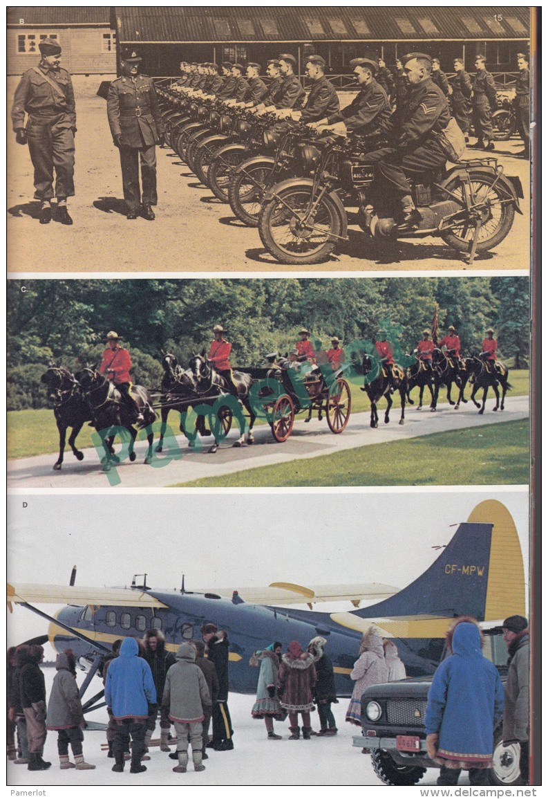 GRC RCMP - Gendarmerie Royale du Canada centenaire 1873-1973, 30.5 X 20.5 CM, 48 pages, Histoire avec photos, 18 Scans