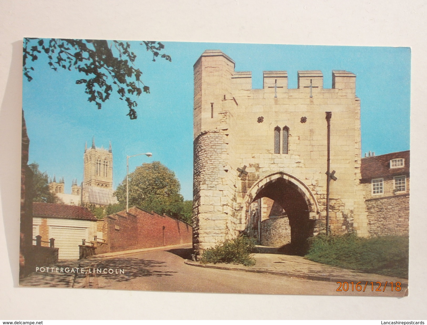 Postcard Pottergate  Lincoln  Lincolnshire My Ref B1253 - Lincoln