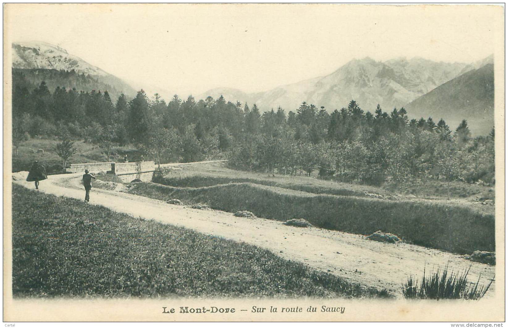 63 - LE MONT-DORE - Sur La Route Du Sancy - Le Mont Dore