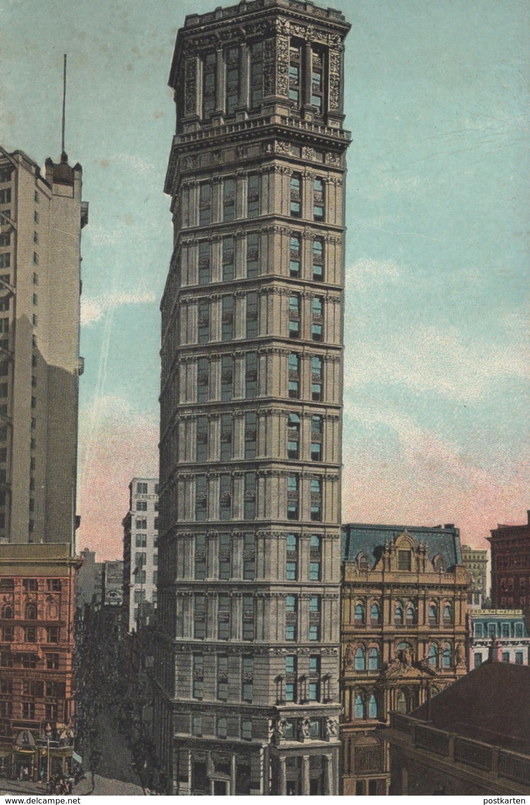 ALTE POSTKARTE ST. PAUL BUILDING NEW YORK Hochhaus Wolkenkratzer Postcard Ansichtskarte Cpa AK - Manhattan