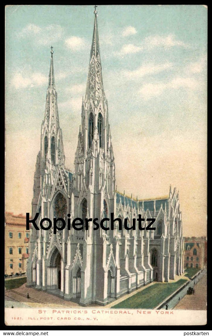 ALTE POSTKARTE ST. PATRICK'S CATHEDRAL NEW YORK Kirche Church église Postcard Ansichtskarte Cpa AK - Manhattan