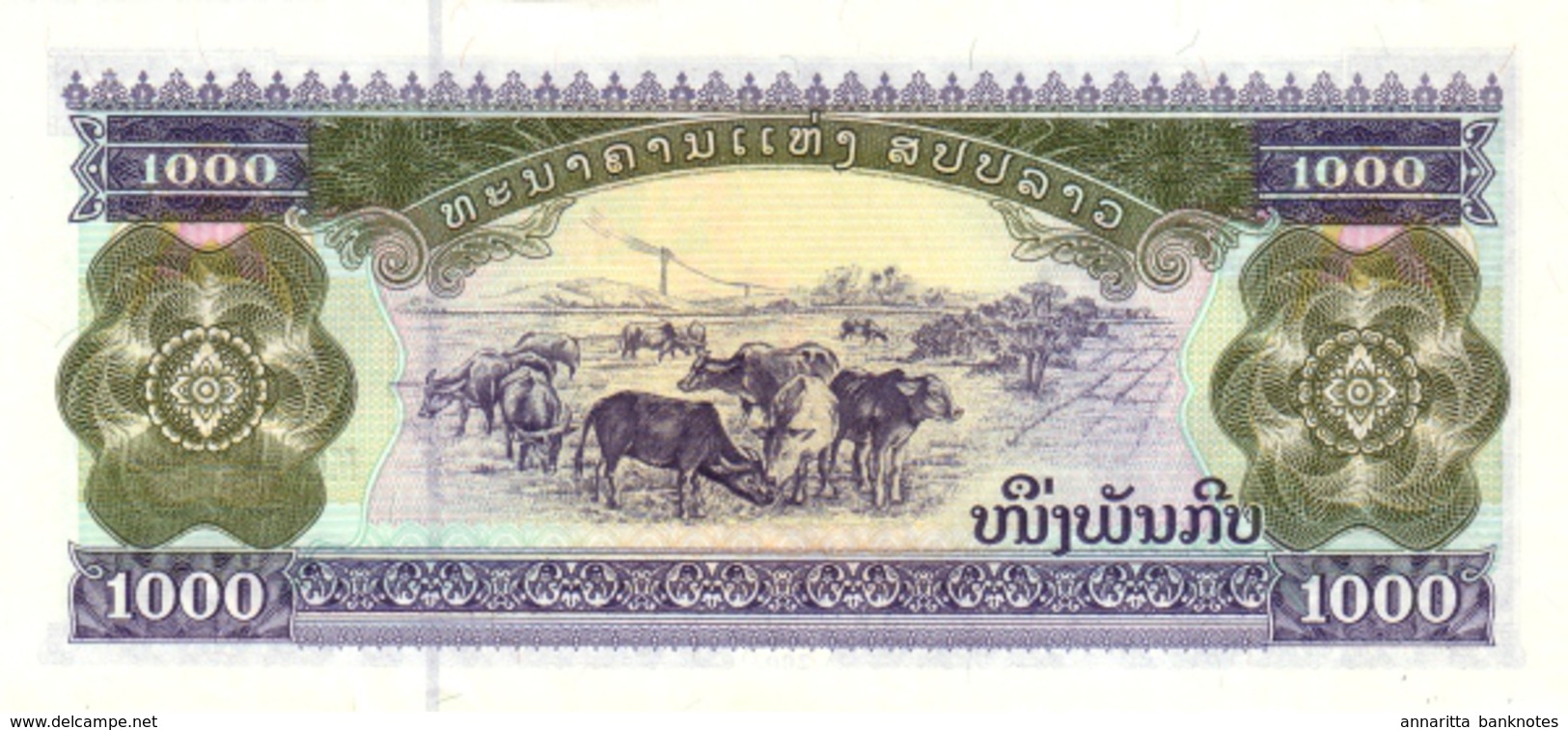 LAOS 1000 KIP 2003 P-32Ab UNC [ LA509b ] - Laos