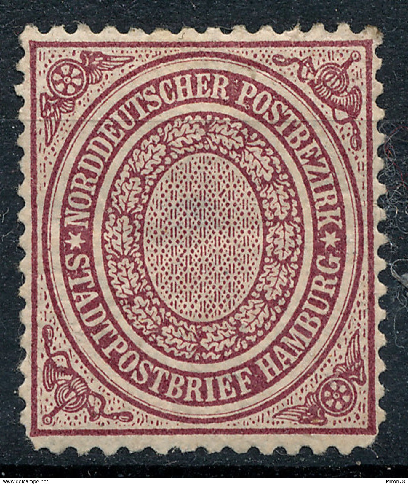 Stamp German States NORTH GERMAN CONFEDERATION 1868-69 1/2s Mint  Lot1 - Mint