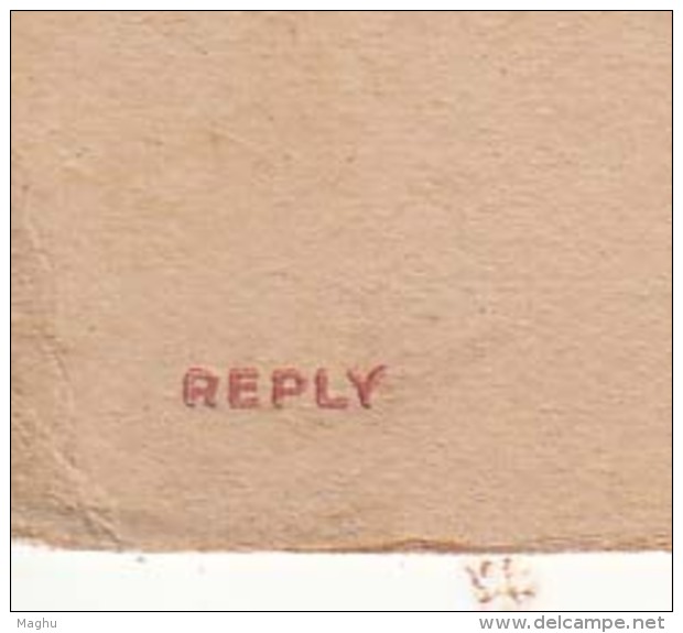 Combination Uprated Used Postcard, Reply + Normal,  Postal Stationery, British India Hyderabad Post Card, - Hyderabad