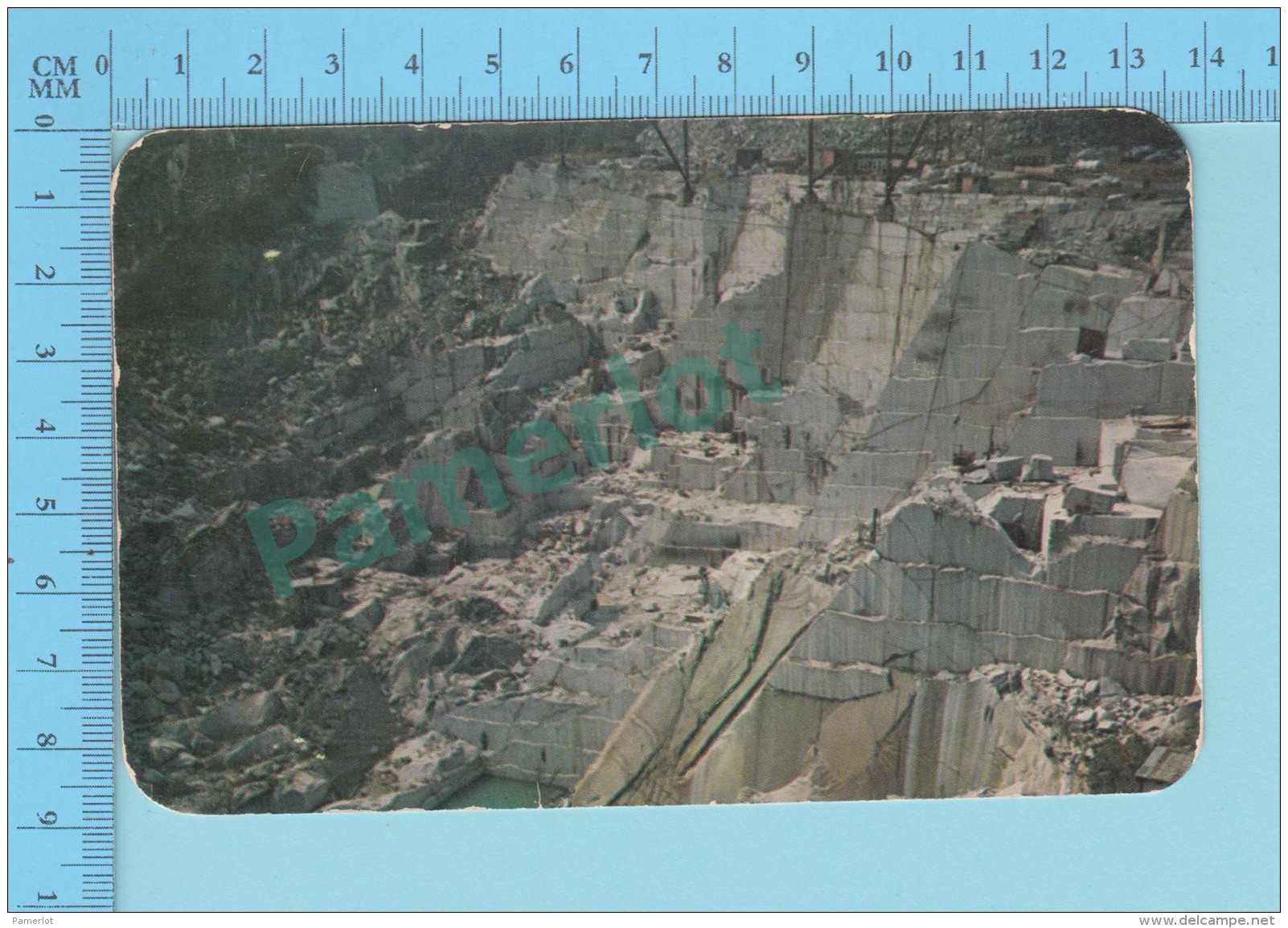 Barre Vermount -World's Largest Granite Quarries  - Postcard Post Card 2 Scans - Barre