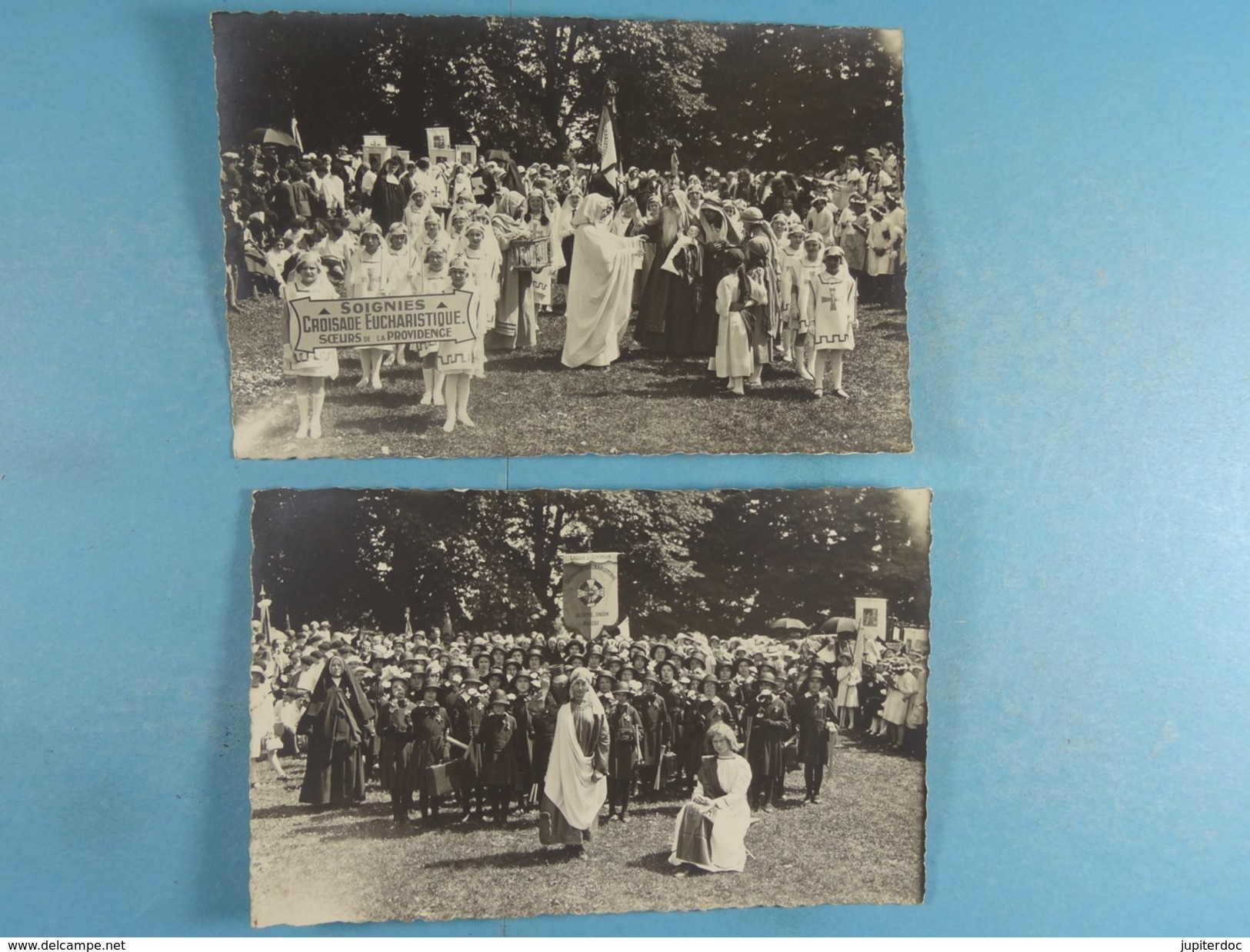 11 Cartes Photos De Soignies Croisade Eucharistique - Soignies