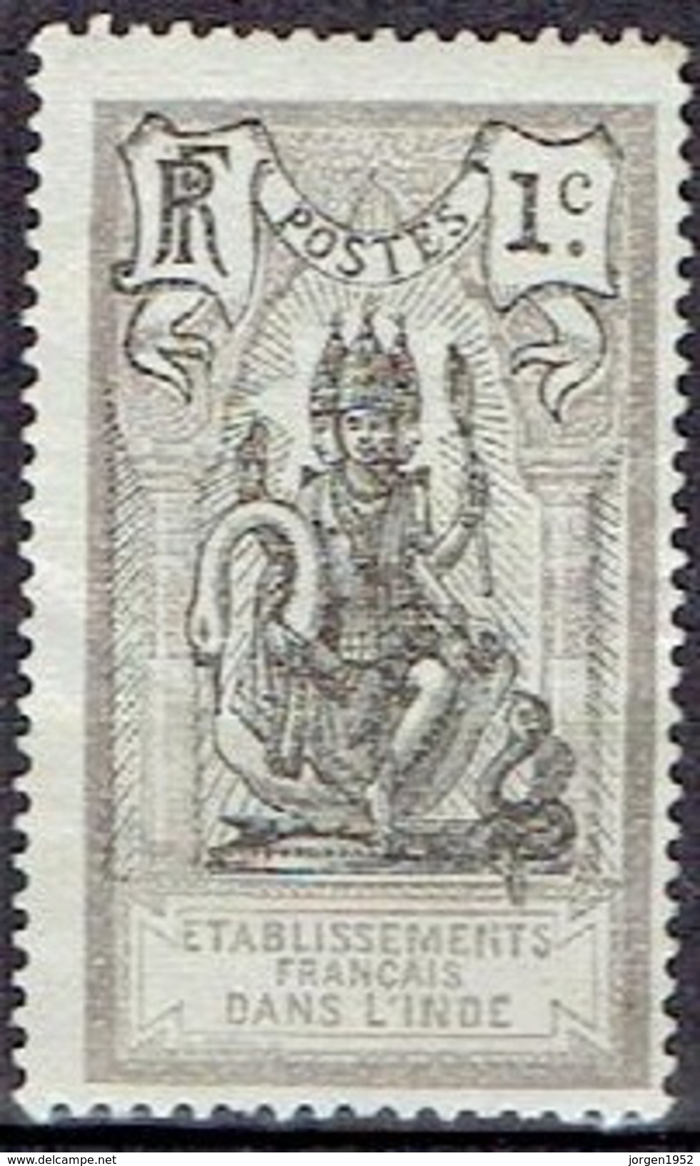 FRANCE # INDIA  FROM 1914  STAMPWORLD 25* - Unused Stamps