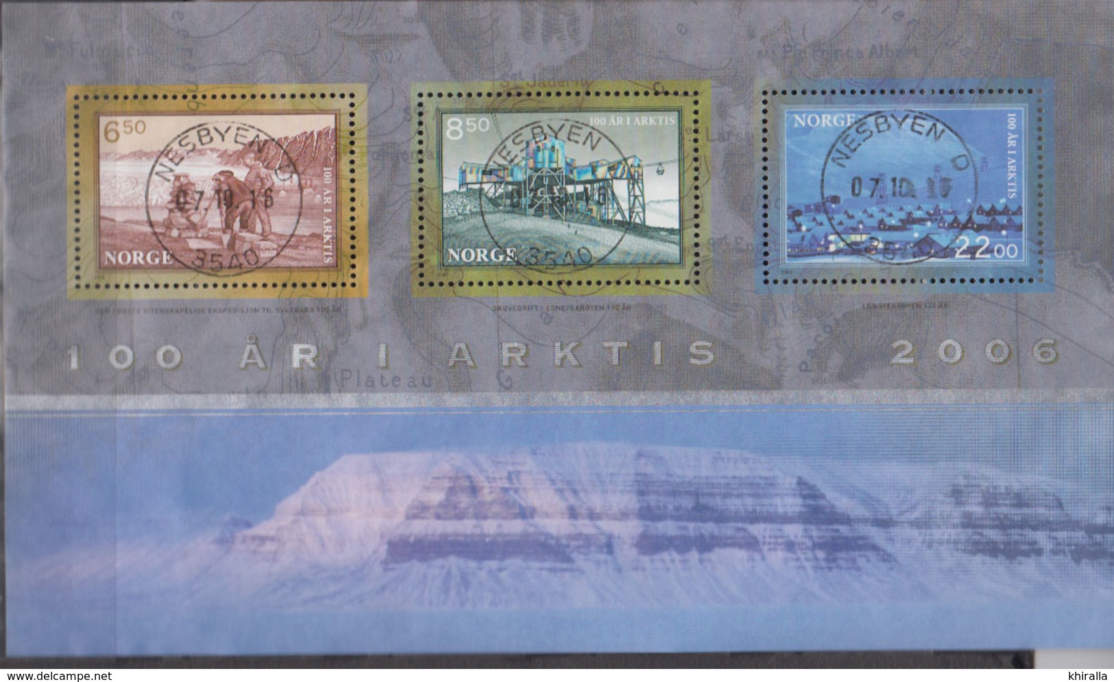 NORVEGE      2006      BF    32         COTE      14 , 00     EUROS - Blocks & Sheetlets