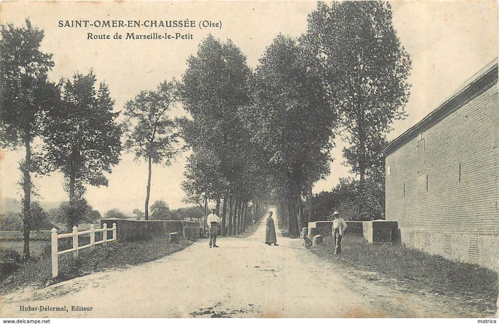 SAINT OMER EN CHAUSSÉE - Route De Marseille Le Petit. - Autres & Non Classés