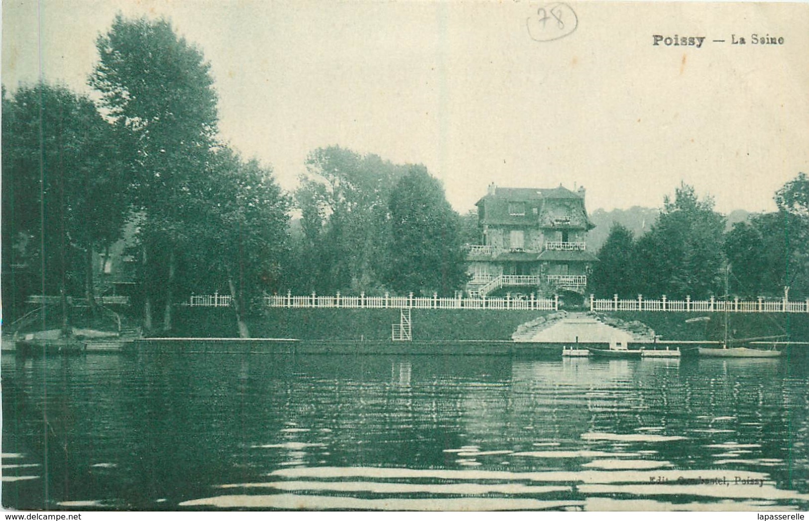 78-Poissy : La Seine - Poissy