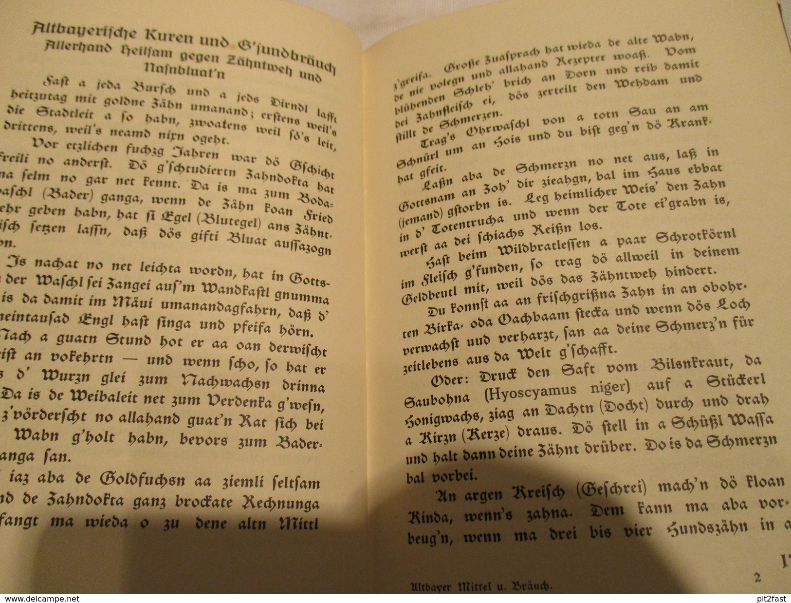 Altbayerische Bräuche , 1926 , Altötting , Vohburg , Velden , Erding , Appertshofen , Tüßling , 78 Seiten , Bayern !!! - Erding