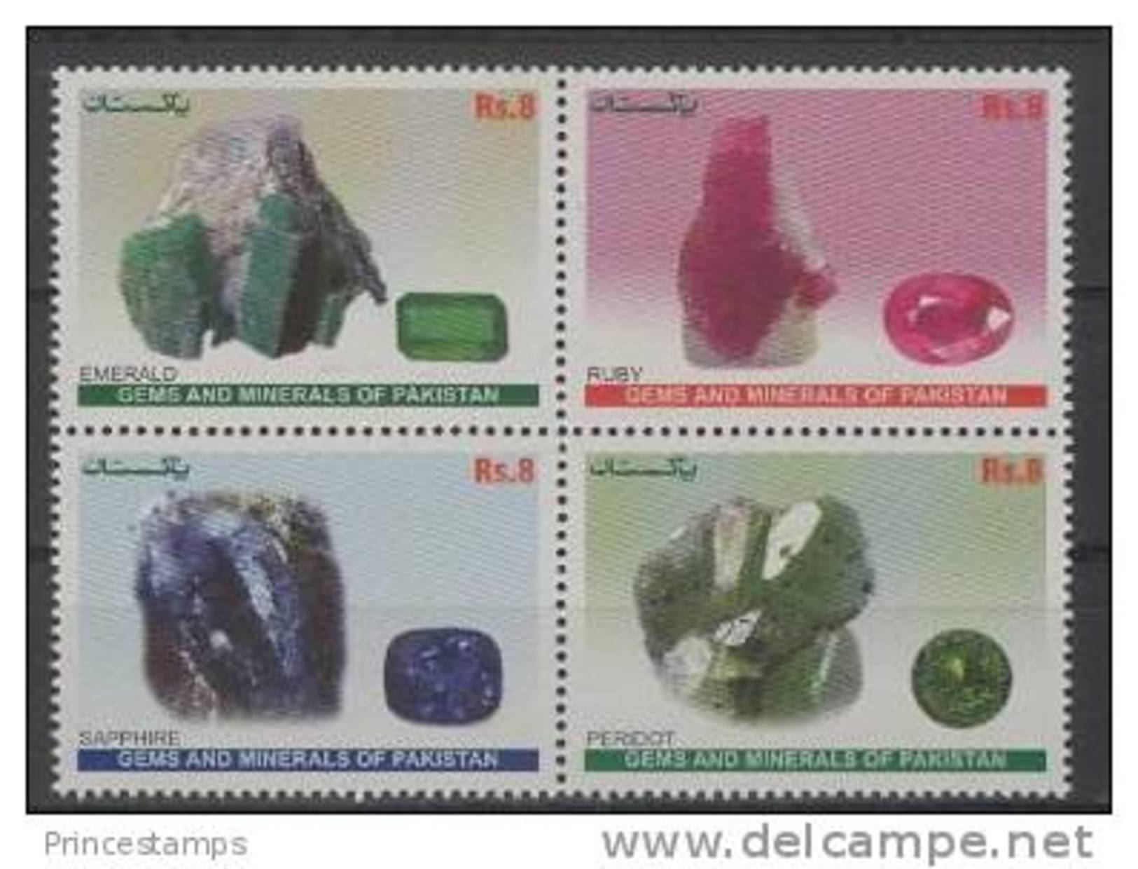 Pakistan (2012) - Set -  /  Gemstones - Minerals - Mineraux - Minéraux