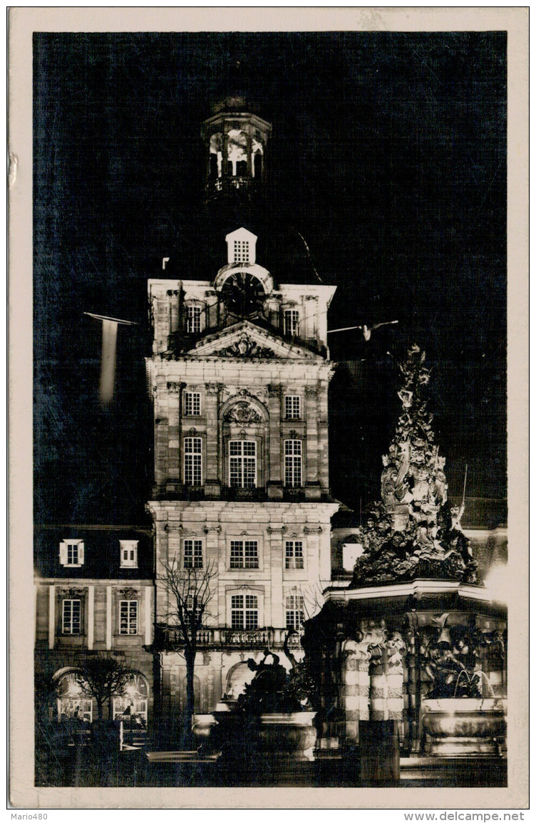 "MANNHEIM IM  LICHT"    NEUES  RATHAUS   2   SCAN   (VIAGGIATA) - Mannheim