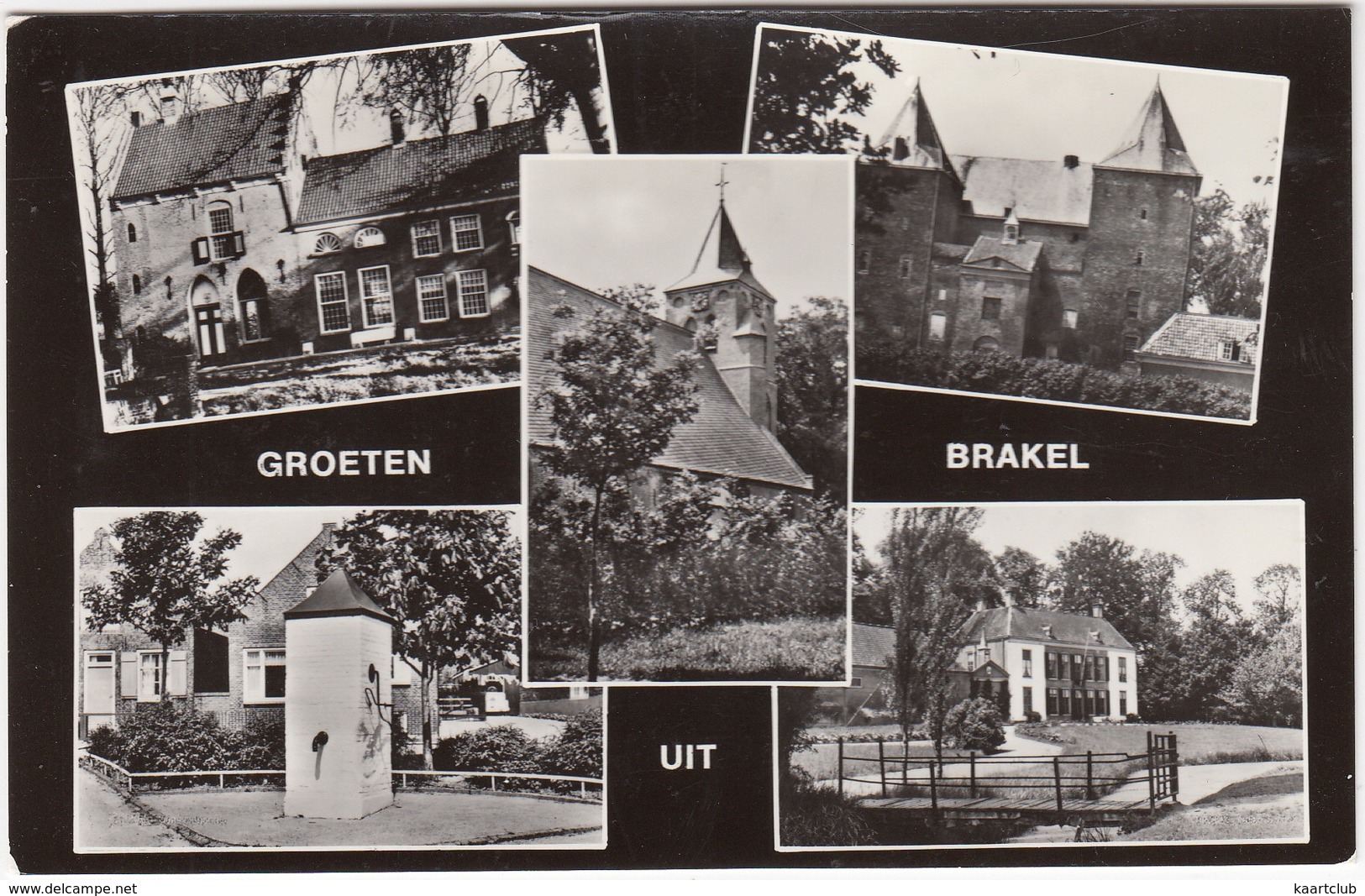 Brakel - Oude Multiview - (Uitg.: C.L. Vervoorn, Brakel) -  (Gelderland/Nederland) - Zaltbommel