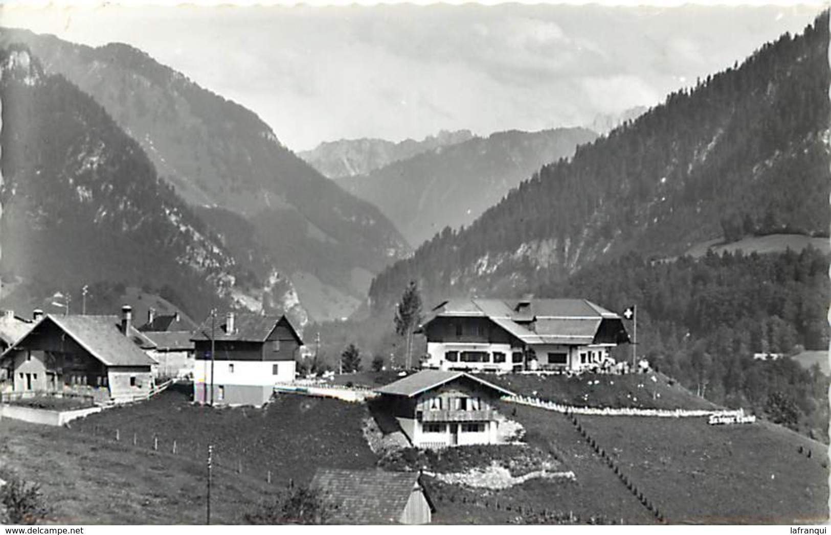 Ref G568- Le Vieux Chalet A Cresuz Et Les Gastlosen    - Suisse - Carte Bon Etat  - - Crésuz