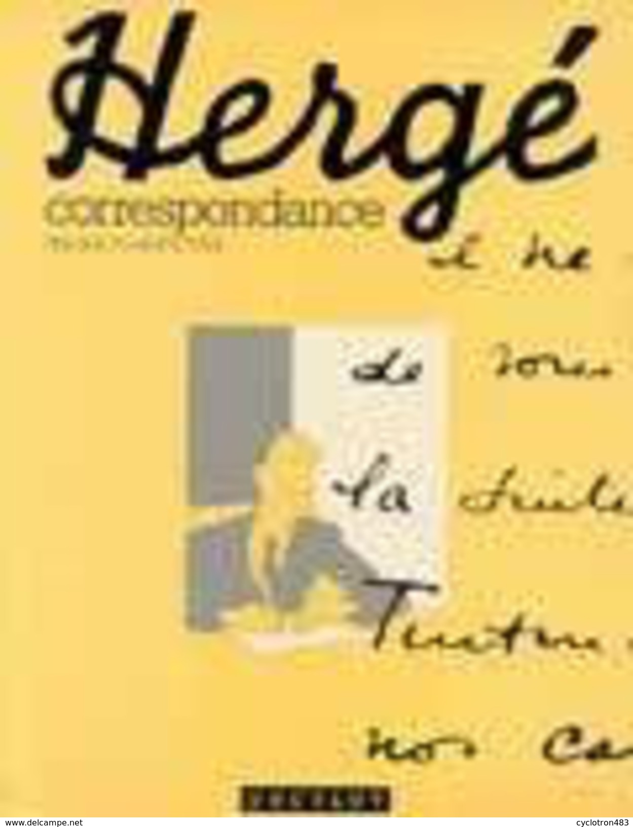 Hergé : Correspondance. - Hergé