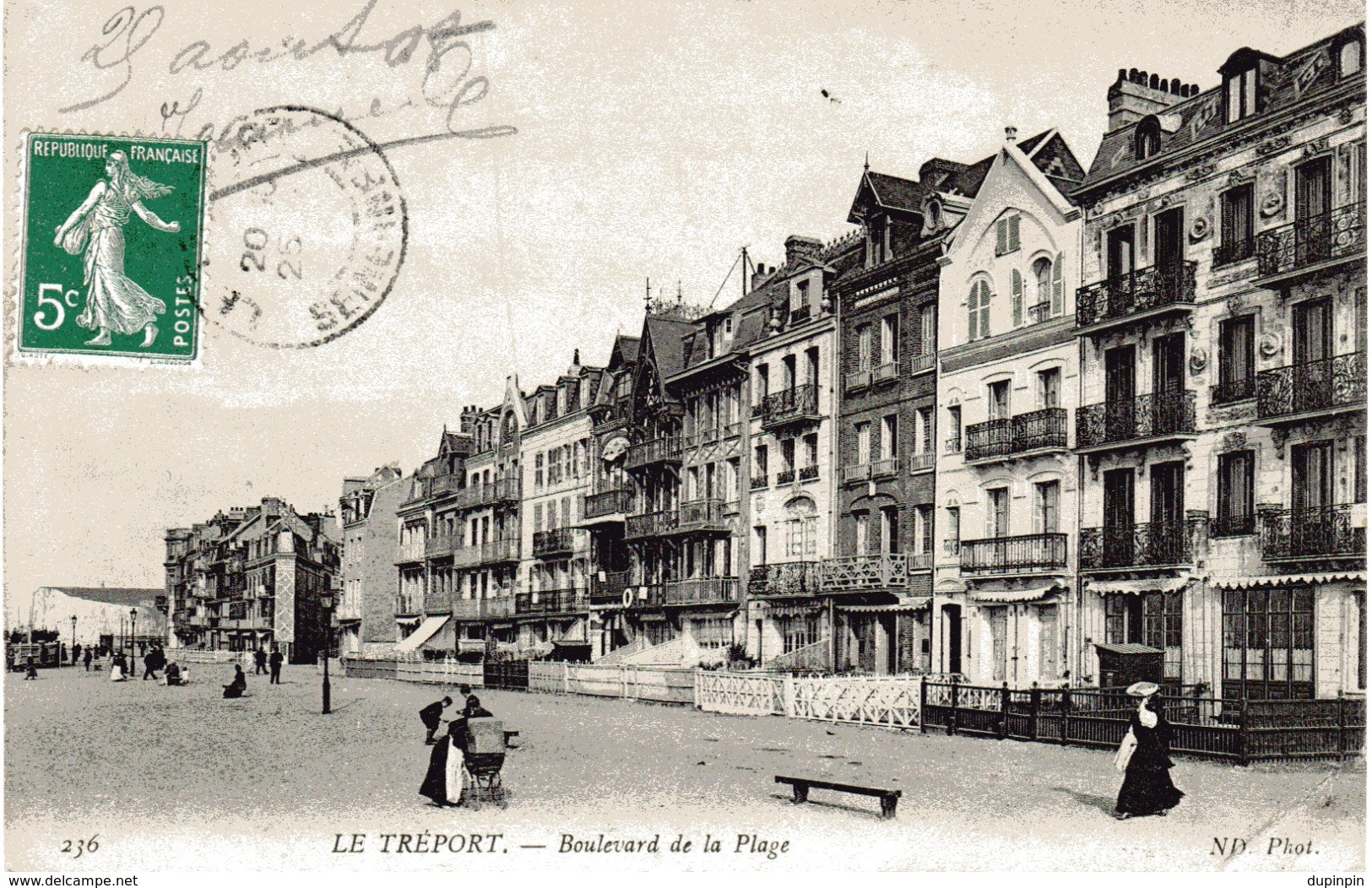 LE TREPORT  - Boulevard De La Plage - Le Treport