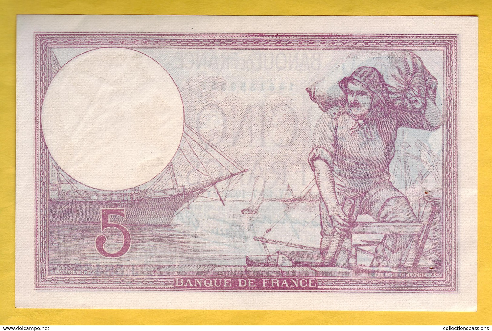 BILLET FRANCAIS - 5 Francs Violet 13-7-1939 SUP+ - 5 F 1917-1940 ''Violet''