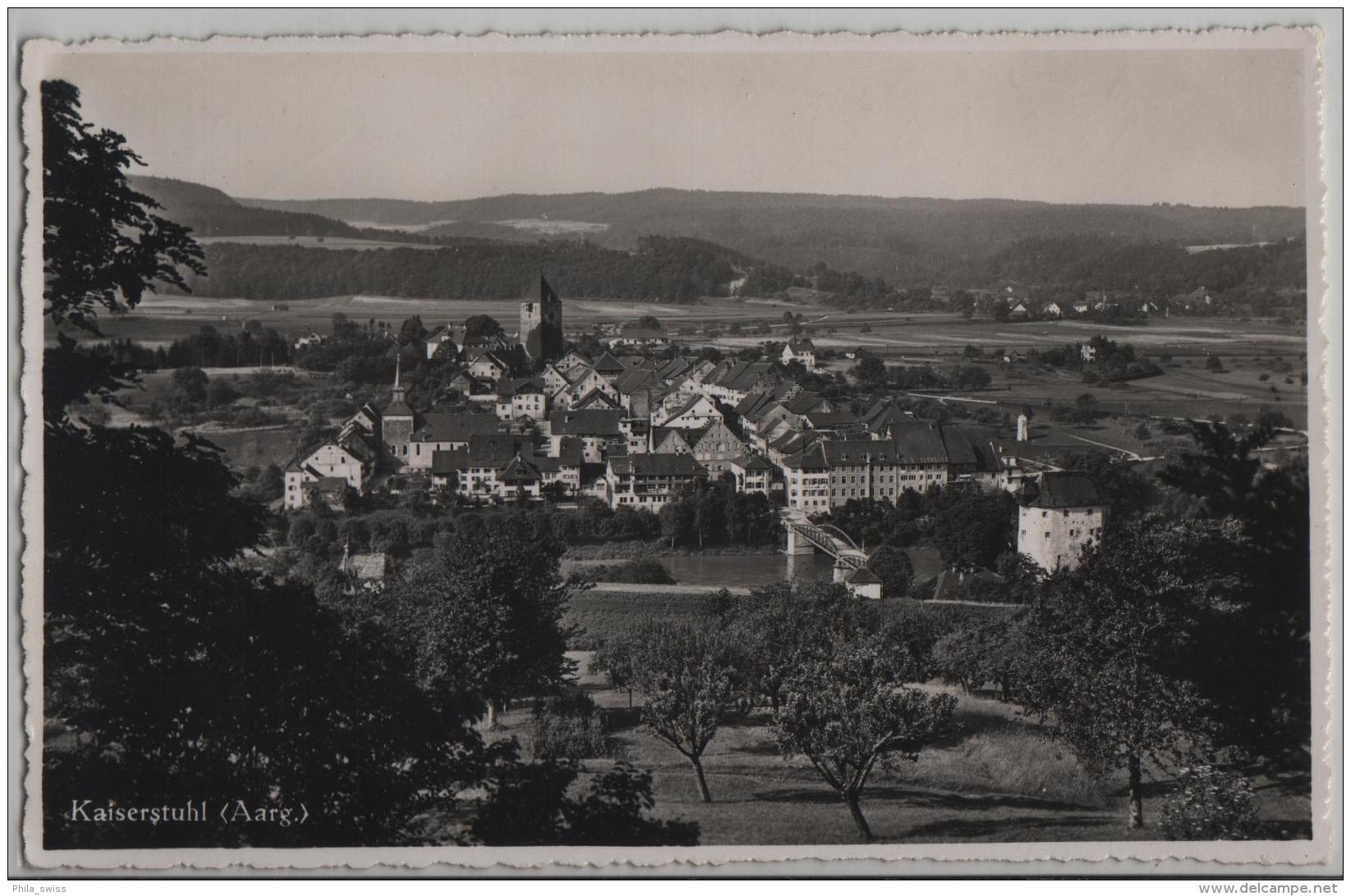 Kaiserstuhl Aargau - Photo: Hugo Kopp No. 6015 - Kaiserstuhl