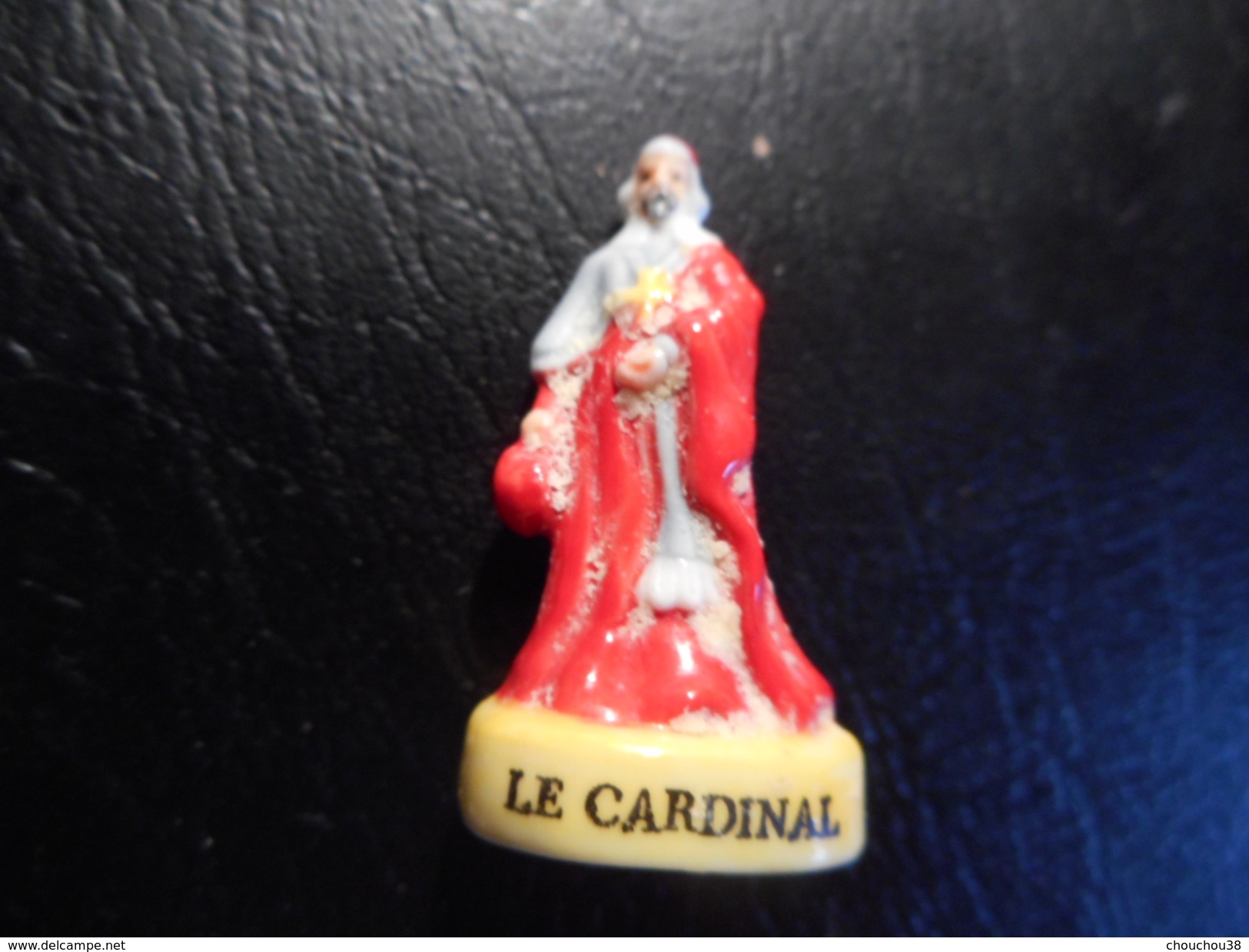 Fève Céramique Brillante "LE CARDINAL" Richelieu (BANETTE) - Historia