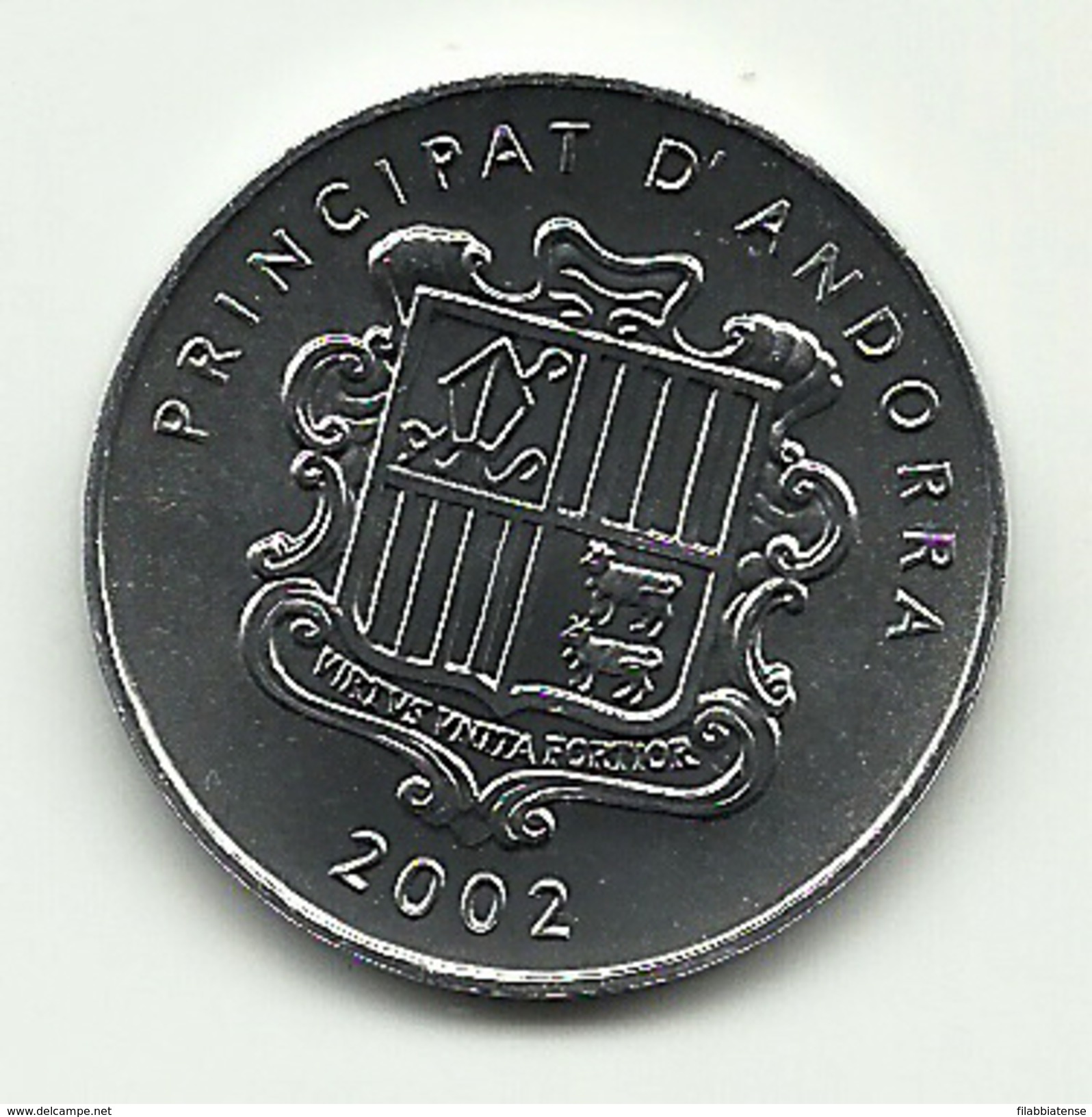 2002 - 1 Centim 2002, - Andorra