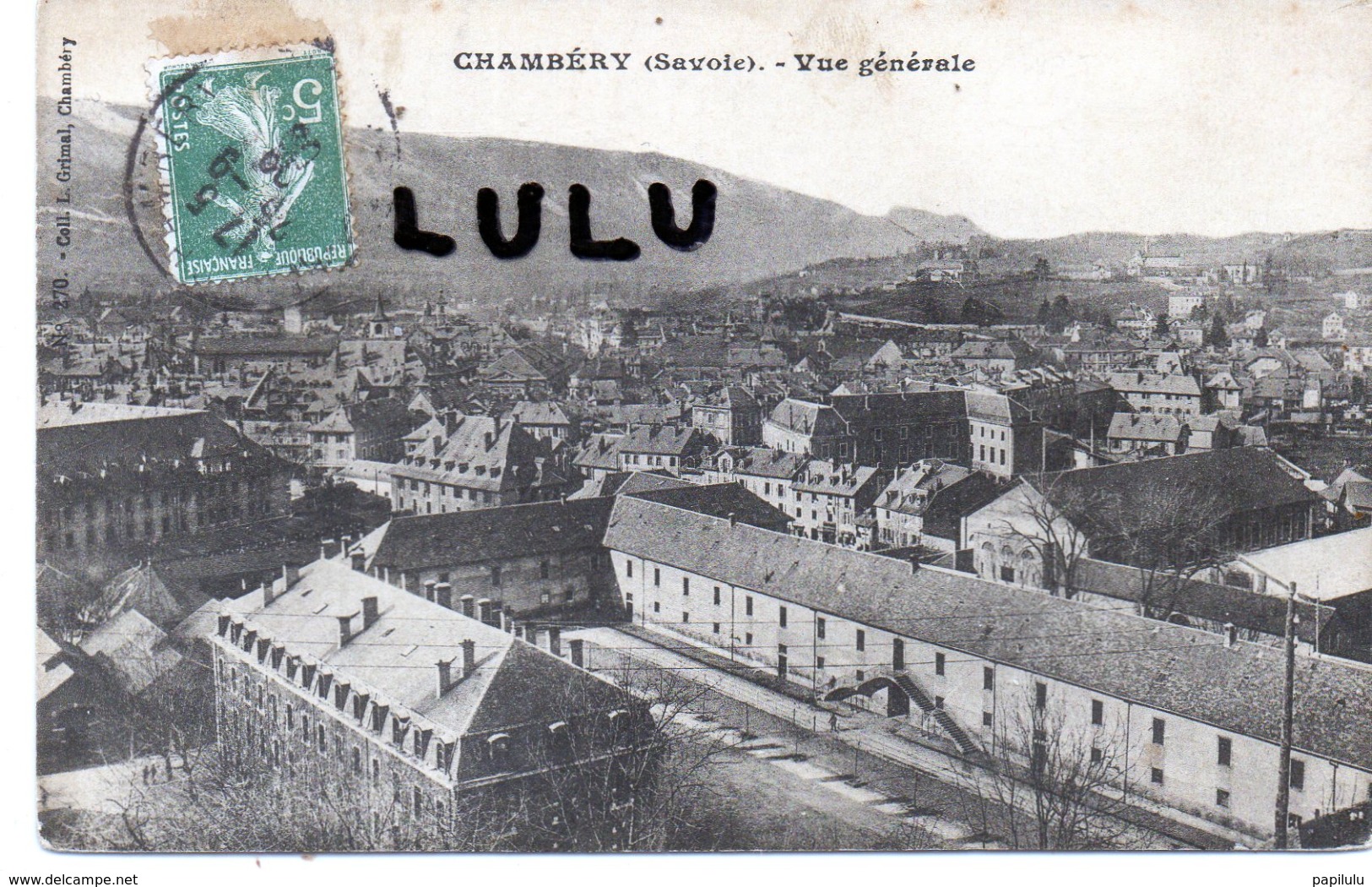 DEPT 73 : Chambery Vue Générale - Chambery