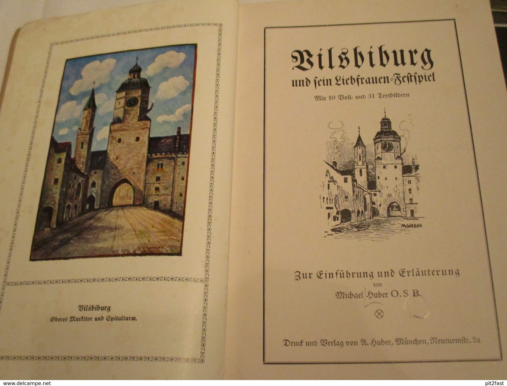 Vilsbiburg - Liebfrauenfestspiel , 1924 , Antonius Ritter Von Henle , 129 Seiten , Bayern !!! - Vilsbiburg