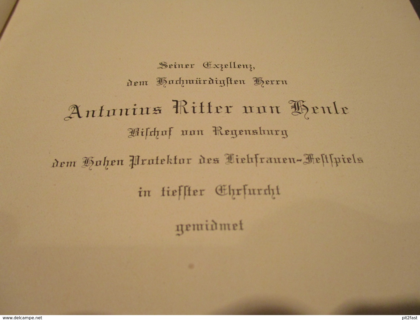 Vilsbiburg - Liebfrauenfestspiel , 1924 , Antonius Ritter Von Henle , 129 Seiten , Bayern !!! - Vilsbiburg