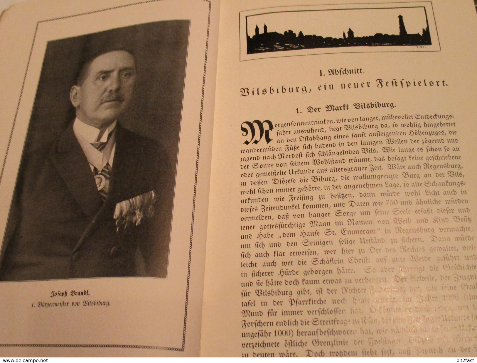 Vilsbiburg - Liebfrauenfestspiel , 1924 , Antonius Ritter von Henle , 129 Seiten , Bayern !!!