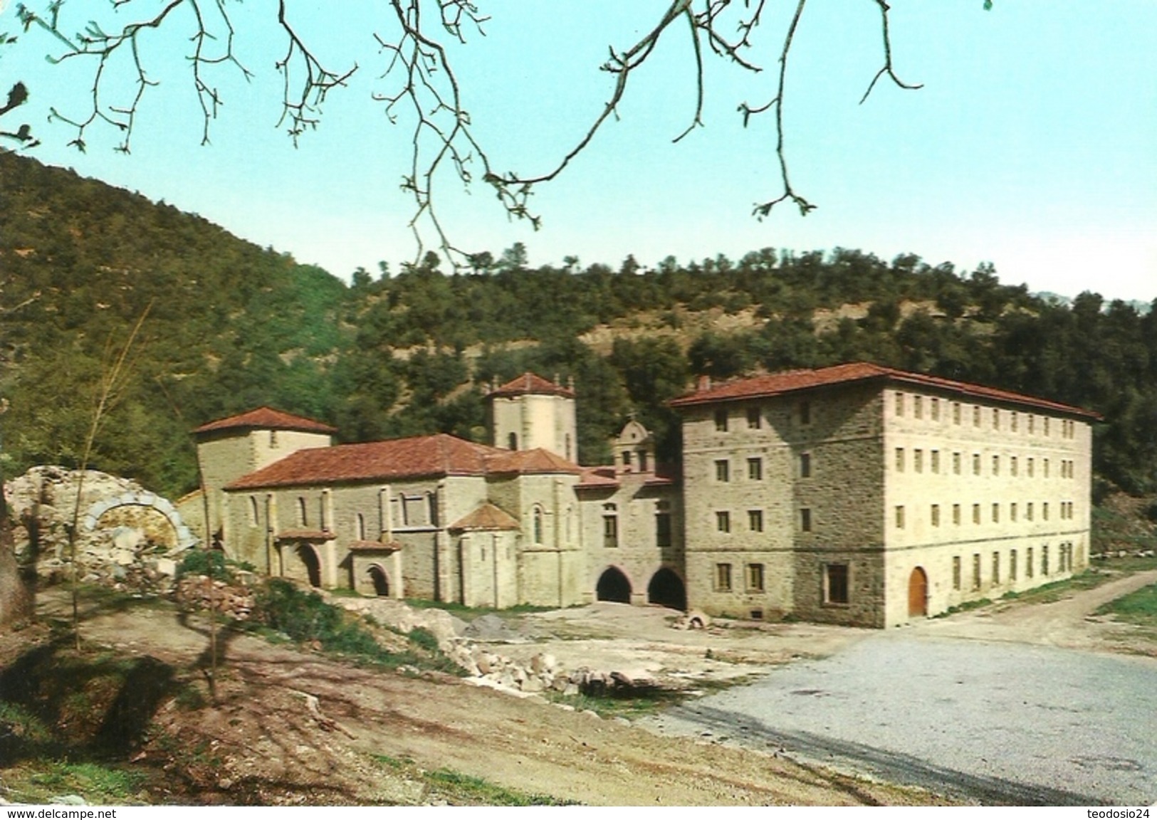 POSTAL ESPAÑA CANTABRIA MONASTERIO SANTO TORIBIO DE LIEBANA - Cantabrië (Santander)